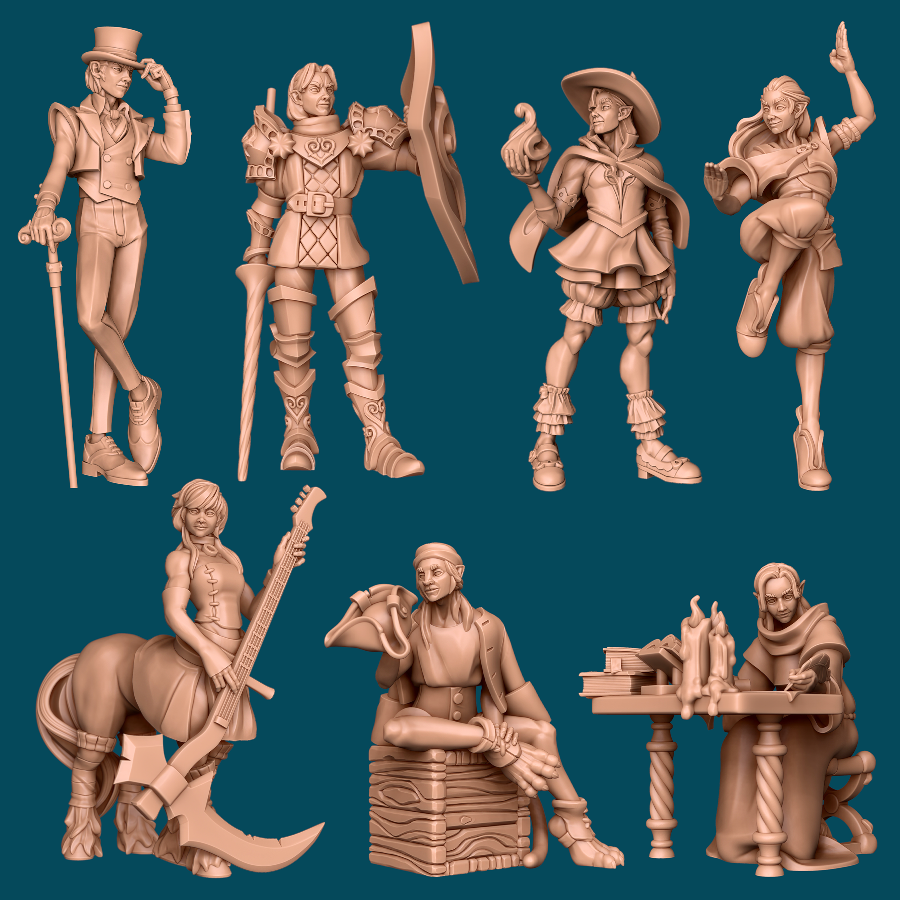 Summer 2023 miniature pack